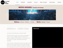 Tablet Screenshot of lacasadelpadre.com